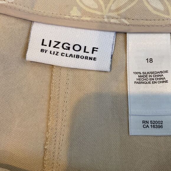 Liz Claiborne golf/pickleball front pleat skort size 18 - Picture 3 of 6